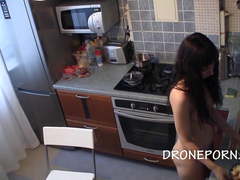 Czech nudist - Naked Girl Cooking