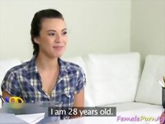 French girl seduced by porn representative