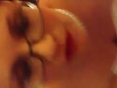 British Redhead wedding night BJ